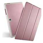 Acer Iconia One 10 - B3-A50 tri-fold leather case - Rose Gold