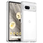 tectTech Google Pixel 7a Crystal Hybrid-skal, transparent