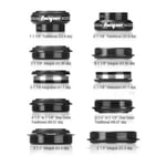 Hope Pick 'N' Mix Headset Cups - Black / Semi-Integrated 1 1/8th (B) Bottom 1&1/8" Integral (43.95 dia)