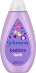 JOHNSON'S Bedtime Bath 500ml – Gently Cleanses To Leave Delicate Skin Feeling