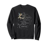 Disney 100 Walt Disney Quote Tinker Bell We’re Curious D100 Sweatshirt