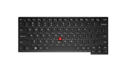 UK black (with pointstick) backlit keyboard assembly - Lenovo Thinkpad Yoga 12