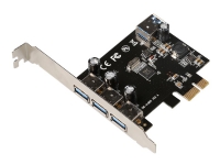 MicroConnect - USB-adapter - PCIe 2.0 - USB 3.0 x 3 + USB 3.0 (internt)