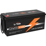 Batterie lithium LiFePO4 12V 200Ah,batterie solaire et éolienne,stockage avec panneau solaire, 2560Wh Parfaite pour Camping-Car, Bateau, Moteur de