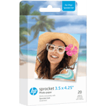 HP Sprocket Zink paper 3,5x4,25 20-pack