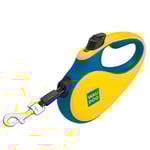 WAUDOG R-leash Rullkoppel Blågul (XS)