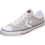 Converse Unisex-Adult Star Player Adulte Core Canvas OX Trainers 289162 121 Light Grey/White 9.5 UK, 43 EU