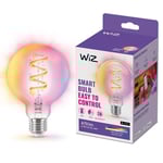 WiFi Smart LED E27 G95 40W Filament Färg + Varm-kallvit 470lm