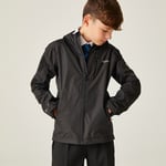 Regatta Kids Breathable Calderdale II Waterproof Jacket Black, Size: 11-12 yrs