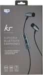 KitSound Euphoria Wireless Bluetooth In-Ear Earphones with Microphone Gunmetal