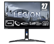 Lenovo Legion Y27h-30 27 2K QHD Pro-spillskjerm IPS, 180 Hz OD, 0.5 ms MPRT, USB-C, FreeSync Premium - 66F6UAC3EU