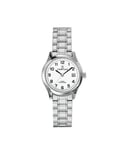 Certus : Womens White Watch - Silver Stainless Steel - One Size