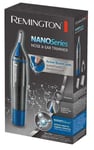 Remington Mens Nose Ear & Eyebrow Hair Trimmer, Battery Operated and Showerproof