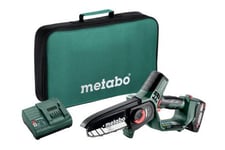 Metabo beskjæringssag ms 18 ltx 15 med 1x2,0ah batteri og lader