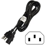 10ft AC Power Cord for ION Block Party & Live, Job Rocker, Pathfinder Explorer