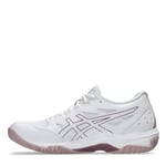 ASICS Mens Gel Rocket 11 Indoor Court Trainers Shoes White/Watershed Rose 8 (42)