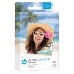 Papier HP Sprocket 3.50 x 4.25 20 Pack