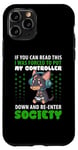 Coque pour iPhone 11 Pro Toy Terrier Gamer Jeu vidéo