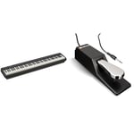 Roland Fp-10 Digital Piano, 88-Key Digital Piano, Portable & M-Audio SP-2 - Universal Sustain Pedal with Piano Style Action, The Ideal Accessory for MIDI Keyboards, Digital Pianos