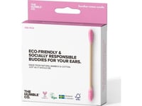 Humble_Bamboo Ear Sticks 100Pcs Pink