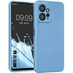 Coque Silicone Slim pour Xiaomi Redmi Note 12 Protection Bleu Antichoc Anti-Rayures
