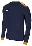 Nike Park Derby II Jersey Ls Maillot Homme Midnight Navy/University Gold/White FR: XL (Taille Fabricant: XL)