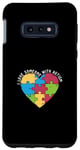 Galaxy S10e I Love Someone With Autism Awareness Month Puzzle Piece Case