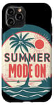 Coque pour iPhone 11 Pro Belle saison d'été avec mode sur costume