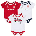 FIFA Official World Cup 2022 3 Piece Baby grow Set, Baby's, England, 18 Months