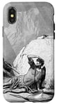 Coque pour iPhone X/XS Conversion de l'art biblique religieux de Saul Gustave Dore