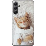 Samsung Galaxy A16 5G Genomskinligt Skal Katt