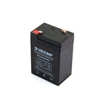 Velamp Batterie au Plomb 6 V 4 AH 0,7 kg, Noir