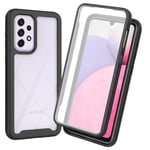360 Full Cover Edge Case Samsung Galaxy A53 Black