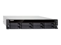 QNAP TS-877XU-RP - Serveur NAS - 8 Baies - rack-montable - SATA 6Gb/s - RAID RAID 0, 1, 5, 6, 10, 50, JBOD - RAM 8 Go - Gigabit Ethernet / 10 Gigabit Ethernet - iSCSI support - 2U