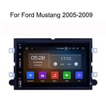 Navi WiFi Car Stereo Radio Player avec GPS Bluetooth 9 Pouces Android Navigation -pour Ford Mustang USB Double Din 2005-2009 Système de Navigation