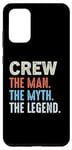 Coque pour Galaxy S20+ CREW The Legend Name Personnalisé Cute Idea Homme Vintage Crew