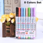 8/12 Colors Whiteboard Pen Marker Set Highlighters 8