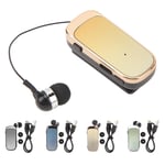 Retractable Wireless Headphones BT5.2 Earphones Clip On Earpiece Comfortable Hot