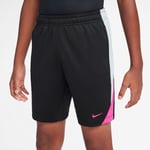 Nike Träningsshorts Dri-FIT Strike - Svart/Ocean Cube/Rosa Barn, storlek S: 128-137 cm