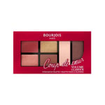 Bourjois Paris Coup De Coeur Volume Glamour Eyeshadow Palette - 01 Intense Look