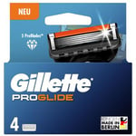 Gillette Lames de rechange ProGlide, pack 4