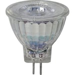 LED-lampa GU4 MR11 Spotlight Glass