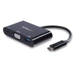 StarTech.com USB-C VGA Multiport Adapter - USB-A Port - with Power Delivery (USB
