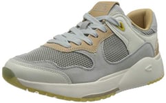 camel active Women's Ramble Sneaker, Light Grey, 6 UK