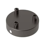 Takkopp 3 hål 100mm (Matt pärlsvart)