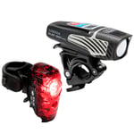 Niterider NITERIDER Lumina 1200 OLED Boost / Solas 250 Bike Light Set - Black Rechargeable