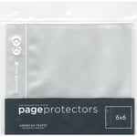 American Craft Plastfickor Refill till Album från - 6"x6" 10-pack