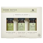Aroma Home Essential Oil Blends Home Detox Collection - 3 x 9ml