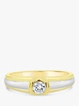 Milton & Humble Jewellery Second Hand 18ct Yellow & White Gold Diamond Ring