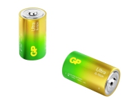 D-batteri GP-batterier GPULT13A166C2 Alkalisk mangan 1,5 V 2 st